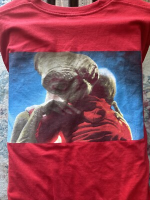Supreme E.T Tee FW15 Extra terrestial Fall Winter 2015 Rare XL Red