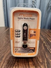 COBY MP-C827 Mp3 Digital Music Player With 128 MB USB Flash Drive New Sealed