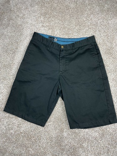 Volcom Golf Shorts Mens Size 33 Black 