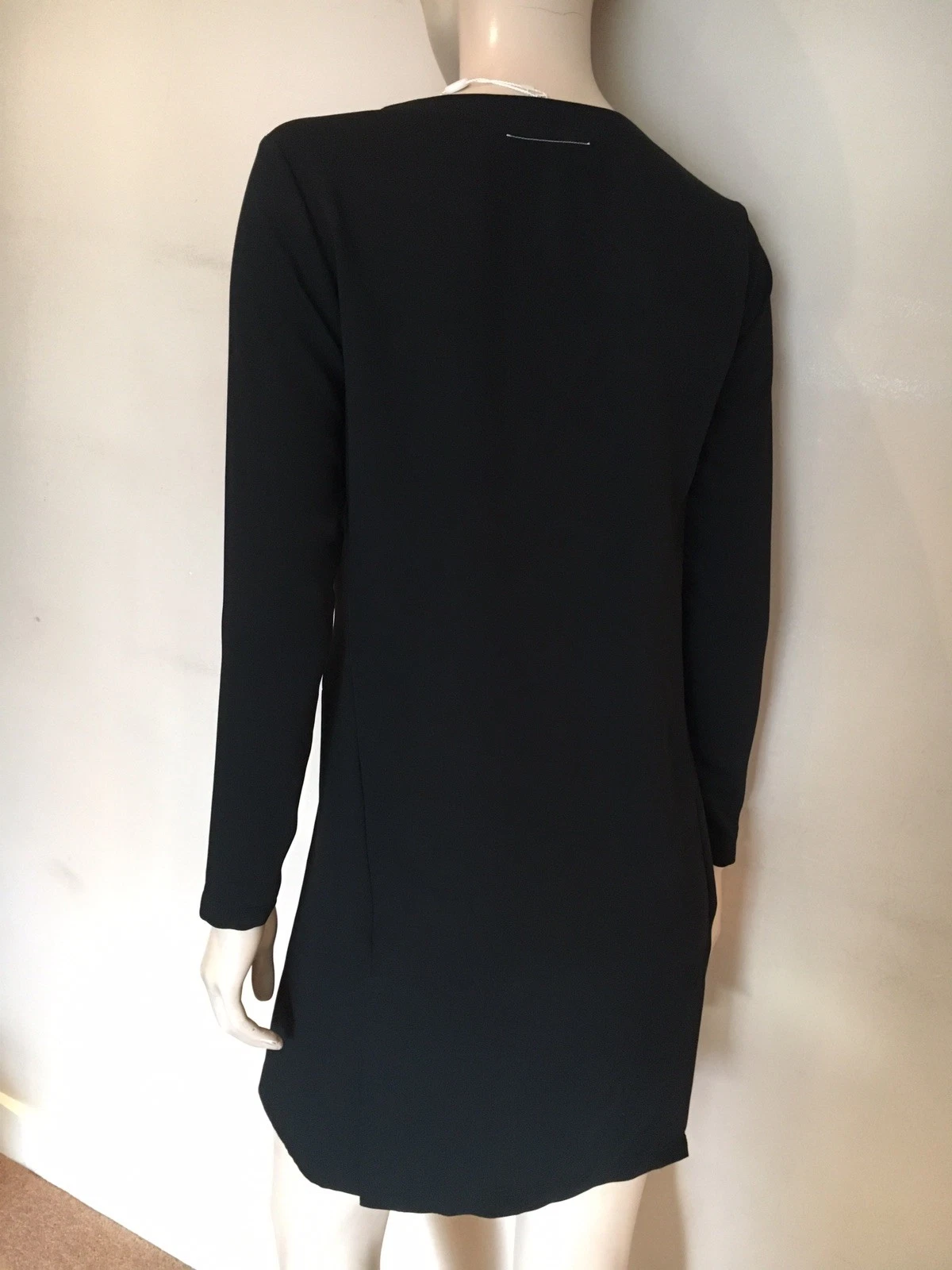 MAISON MARGIELA Abito nero MM6 Maison Martin Margiela Made in Italy Stile Smoking taglia UK6