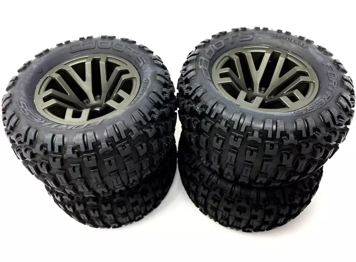Arrma GRANITE 4x4 3s BLX TIRES Wheels tyres rims DBoots Fortress AR102666