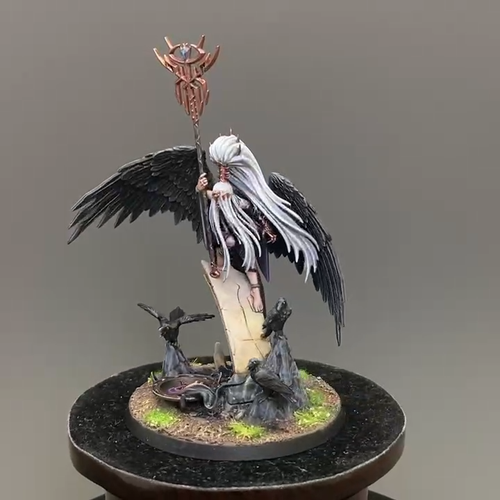 Daughters of Khaine Krethusa the Croneseer Painted Warhammer Age of Sigmar Army - Video 1 of 1