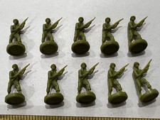 Axis  Allies D-day Board Game By Larry Harris 10 Tan Infantry Piece Parts