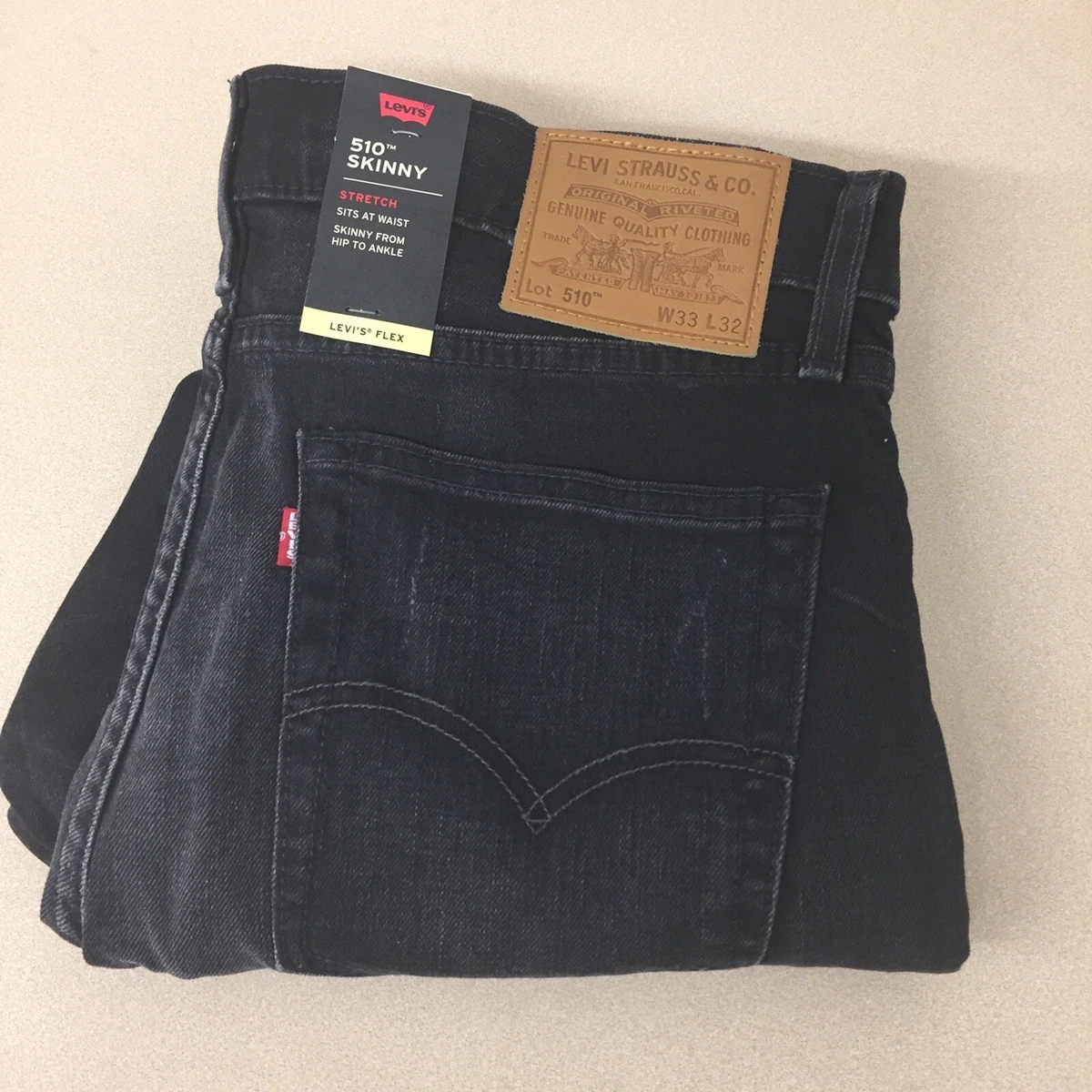 Black cheap levi 510