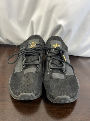 adidas NMD R1 V2 Sneakers Shoes Size 7 Casual Black Gold  display picture 1