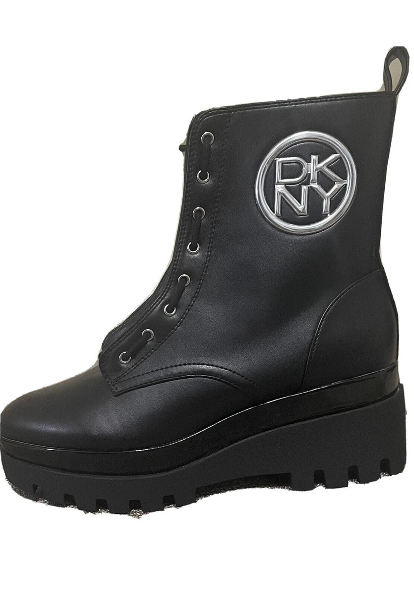 Dkny boots hotsell black
