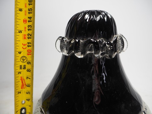 Murano italiano? Pezzi di ricambio lampadario vetro nero e trasparente - palla centrale - Foto 6 di 14