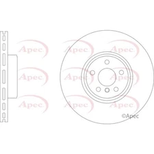 Apec Front Brake Disc DSK3325 - OE High Quality Precision Engineered Part