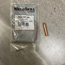 Tweco WeldSkill WS15H45 1150-1232 15H-45 1.2 MM Contact Tips - 25 Pcs NEW