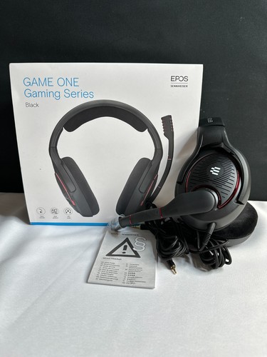 Sennheiser Game One Black Active Noise Cancellation Gaming Over Ear Headset