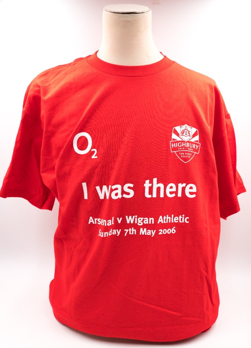 Arsenal Shirt I Was There Highbury 2006 7th May Fruit of the Arsenal Shirt I Was There Highbury 2006 7th May Fruit of the