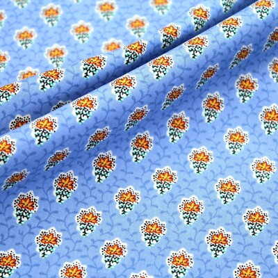 Twinkle ~ Henry Glas blau Baumwolle Stoff Patchwork Kleidung Jagd Unterlage