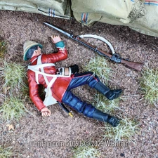 W.Britain 20160 British 24th Foot Casualty No.2 (Britains)
