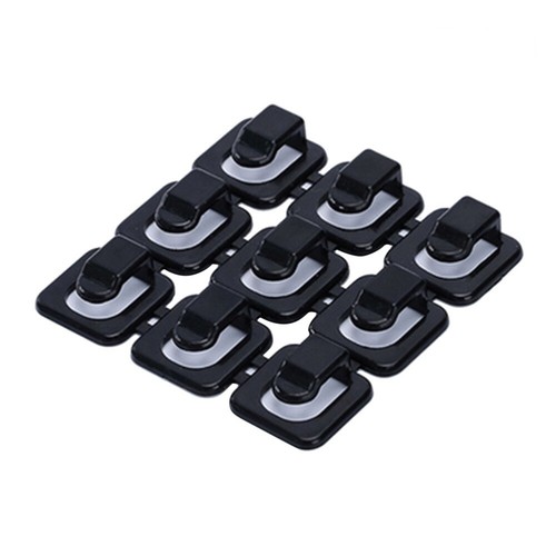 18 Pcs Adjustable Clips Cord Network Cable Organizer Management Wire - Afbeelding 9 van 12