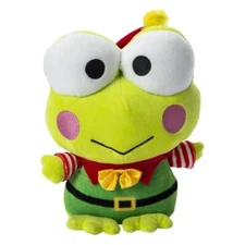 Hello Kitty & Friends 9" Keroppi Sanrio  Elf Outfit Holiday Christmas New w Tags