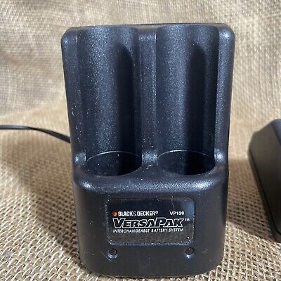 Black & Decker VersaPak - VP130 Battery Charger for Versa Pack Tools  GENUINE OEM | eBay