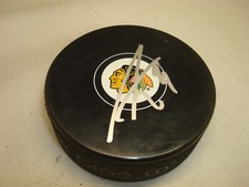 Anthony Duclair Signed Chicago Blackhawks Hockey Puck Autographed 1A
