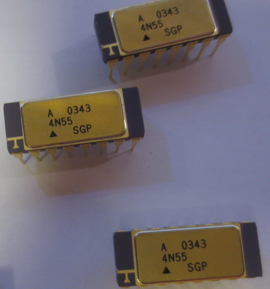 1 x HP Agilent 4N55 Optokoppler Date Code: 0343 NOS - Bild 2 von 2