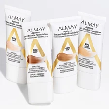 (CHOICE of Color) Almay Ageless Smart Shade Foundation Lightweight Cruelty Free
