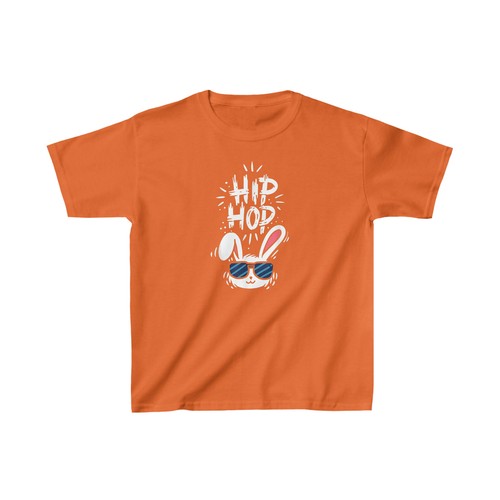 Cute Fun Festive Happy Easter shirt for kids HIP HOP Cool Funny Bunny T-Shirt - Picture 10 of 25