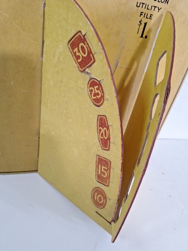 Norton Scythe Stones Store Sign Display Cardboard Damaged Sharpening Knives - Picture 3 of 10