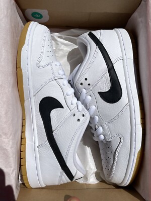 靴 Nike SB Dunk Low ISO OrangeLabel 27.5cm Nike Dunk Pro ISO SB Low Orange Label - White Navy for Sale