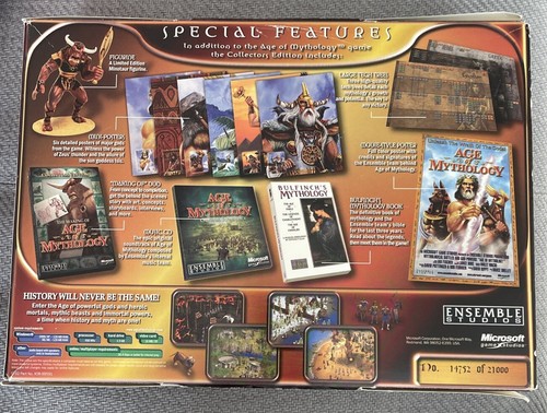 Age Of Mythology Collectors Edition PC Microsoft - No Game But Everything Else! - Picture 2 of 20