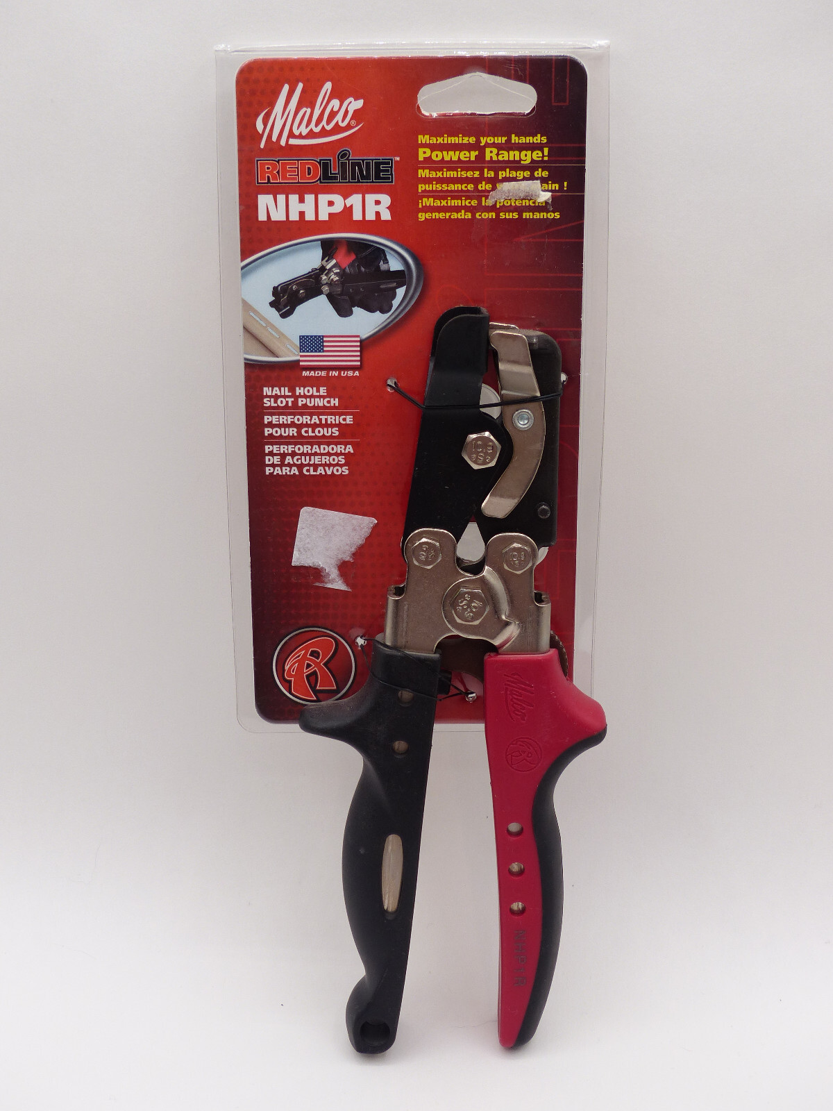 Malco NHP1R Redline Nail Hole Slot Punch Made USA 🇺🇸 NEW Vinyl Aluminum Siding eBay