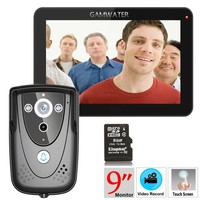 Gamwater Wired 9 Dvr Recording Color Touch Screen Video Door Phone With Pir Ir Gamwater Wired 9 Dvr Recording Color Touch Screen Video Door Phone With Pir Ir