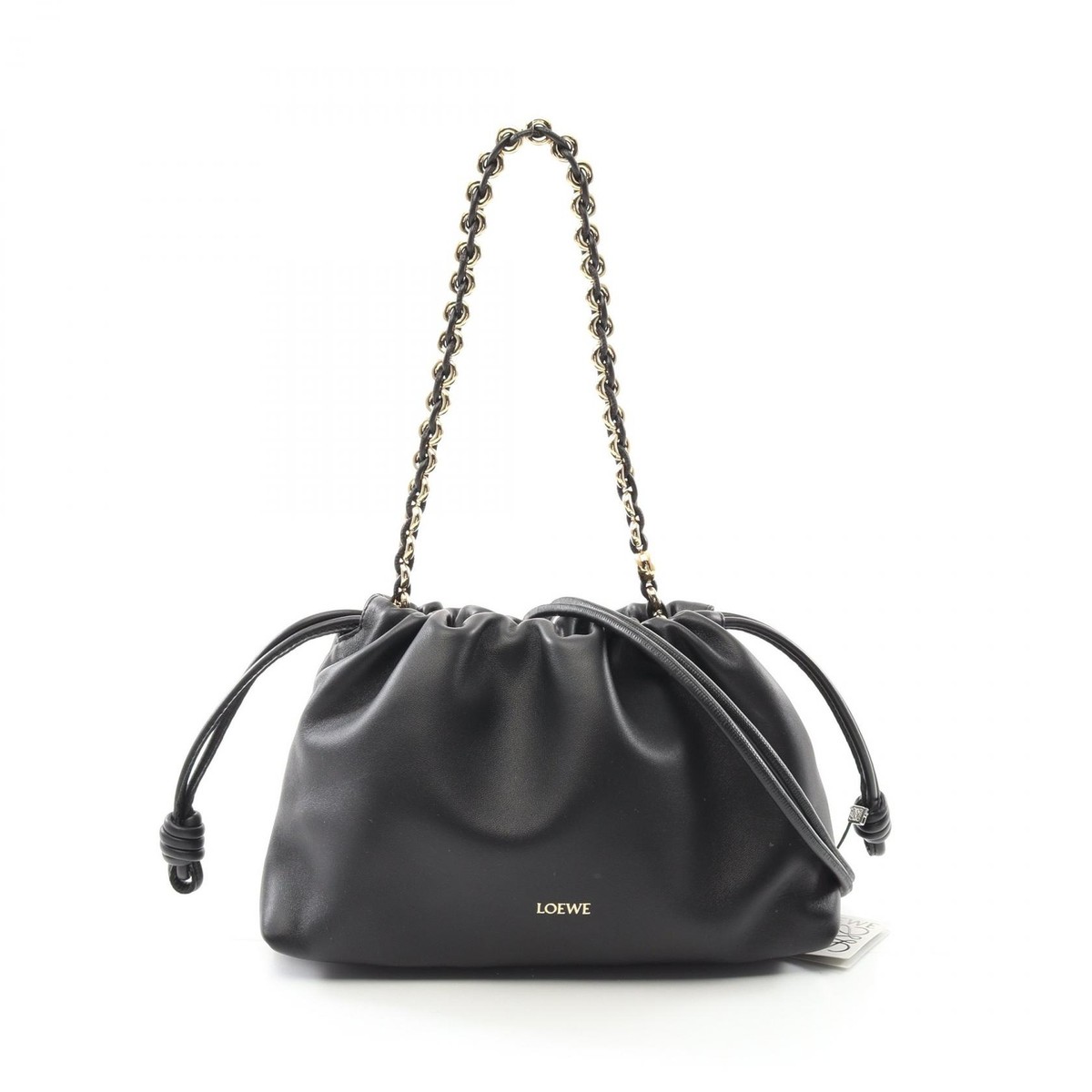 LOEWE FLAMENCO PURSE ハンドバッグ Medium Flamenco purse in mellow nappa lambskin Green - LOEWE