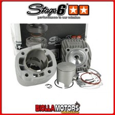 S6-7416609 GRUPPO TERMICO STAGE6 RACING 70CC D.47,6 MALAGUTI F12-PHANTOM 50 2T S