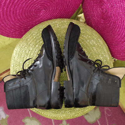 Shoes Yohji Yamamoto Women Hiromu Takahara Boots Leather Black