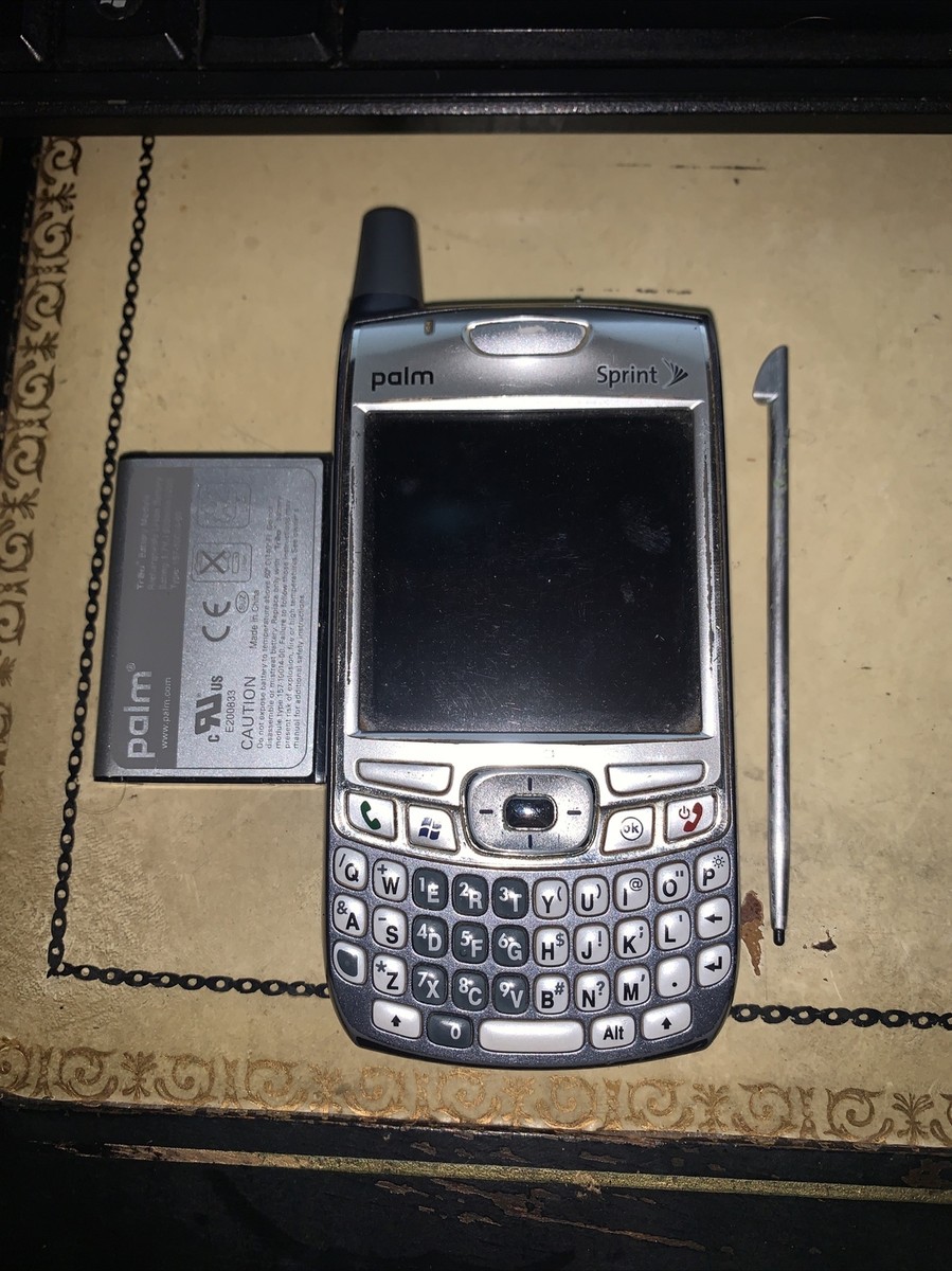 Palm Treo 700WX Silver Gray (Sprint) Smartphone with OEM