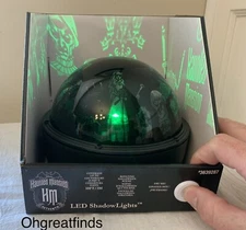 Vintage Disney Halloween Haunted Mansion LED Shadow Rotating Light Projector