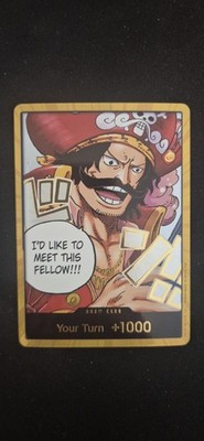 DON!! Card (Gol.D.Roger) (Gold) Carrying On His Will 
