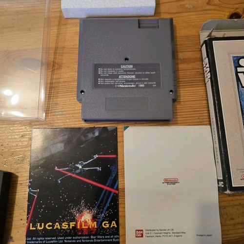 STAR WARS - NINTENDO NES - CIB - BOXED WITH MANUAL - COMPLETE - VGC - PAL - Picture 10 of 11
