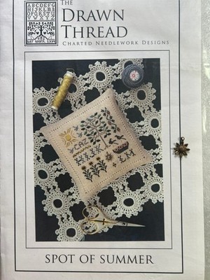 The Drawn Thread- Spot of Summer chart & Charm
