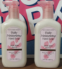 Bath & Body Works Pink Kiwi Berry Moisturizing Hand Soap 9 oz Set of 2