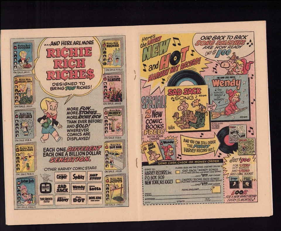 Casper and Wendy #5  May  1973  Very Fine - Image 3 of 3