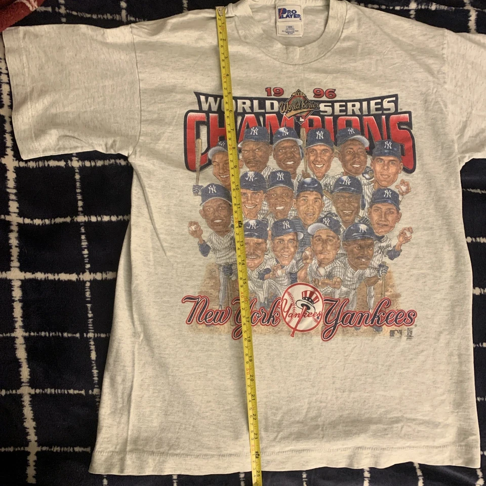 Camiseta De Colección 1996 MLB New York Yankees "Campeones de la Serie Mundial" Foto 2 de 4