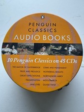 10 Penguin Classics Audio Books CD's - PRIDE AND PREJUDICE WUTHERING HEIGHTS etc