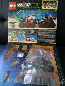 Lego 6957 System Space Police Solar Snooper 100% Complete Set Vintage Manual Box