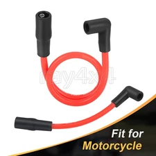 Spark Plug Wires Cap For Dyna Wide Glide Low Rider Softail Deluxe Night Train