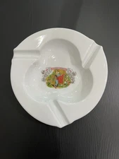 Romeo Y Julieta Cigars 10” Porcelain W/Gold Accents Deep Well Cigar Ashtray