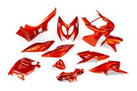Verkleidungskit Str8 11 Teile Orange Yamaha Aerox Bis 2013