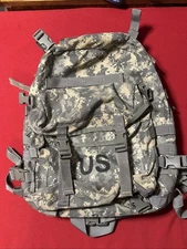 US Army USGI MOLLE II Assault Pack 3-Day Backpack ACU Digi Camo Foam Pad 5654