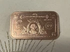 1 oz .999 Fine Copper Bar - George Washington $2 Silver Certificate