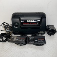 Console SEGA Master System II con 2 Controller Originali e Master Gear Converter