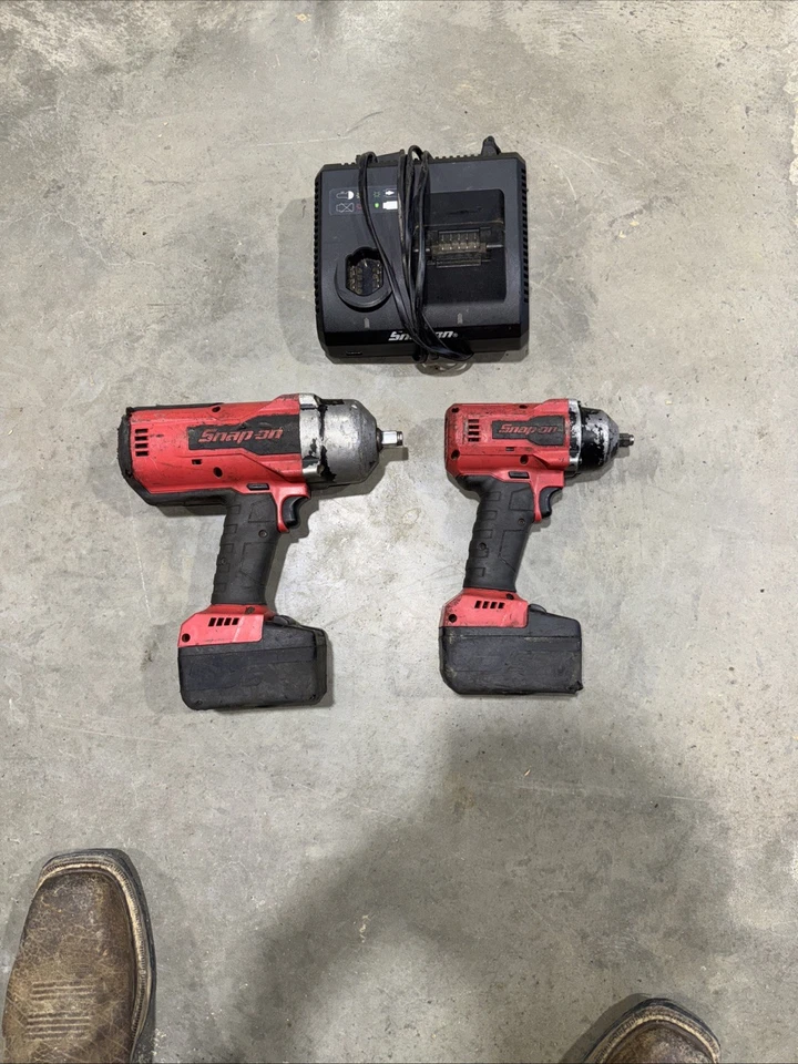 snap on impact gun set 1/2 3/8 18V - Image 2 of 4