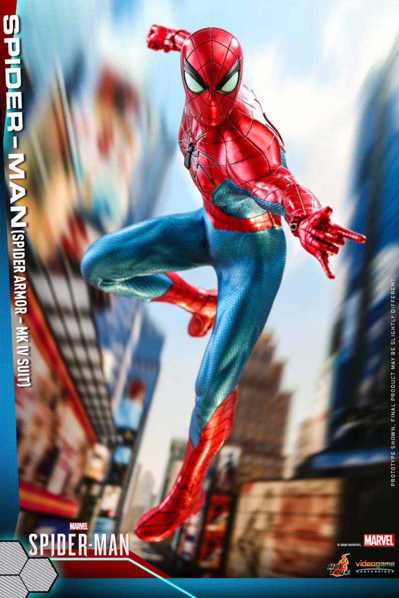 ホットトイズ　スパイダーアーマーマーク4 ビデオゲーム・マスターピース】『Marvel's Spider